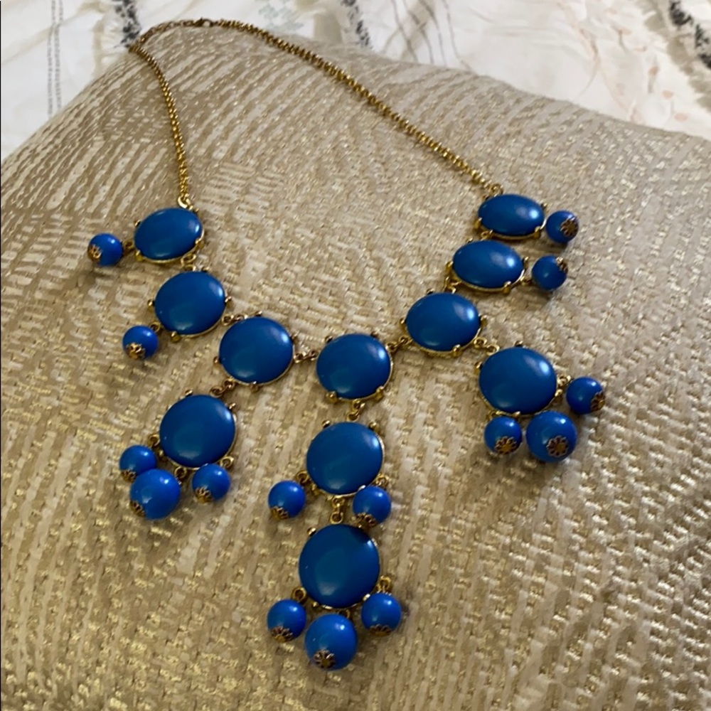 Blue necklace